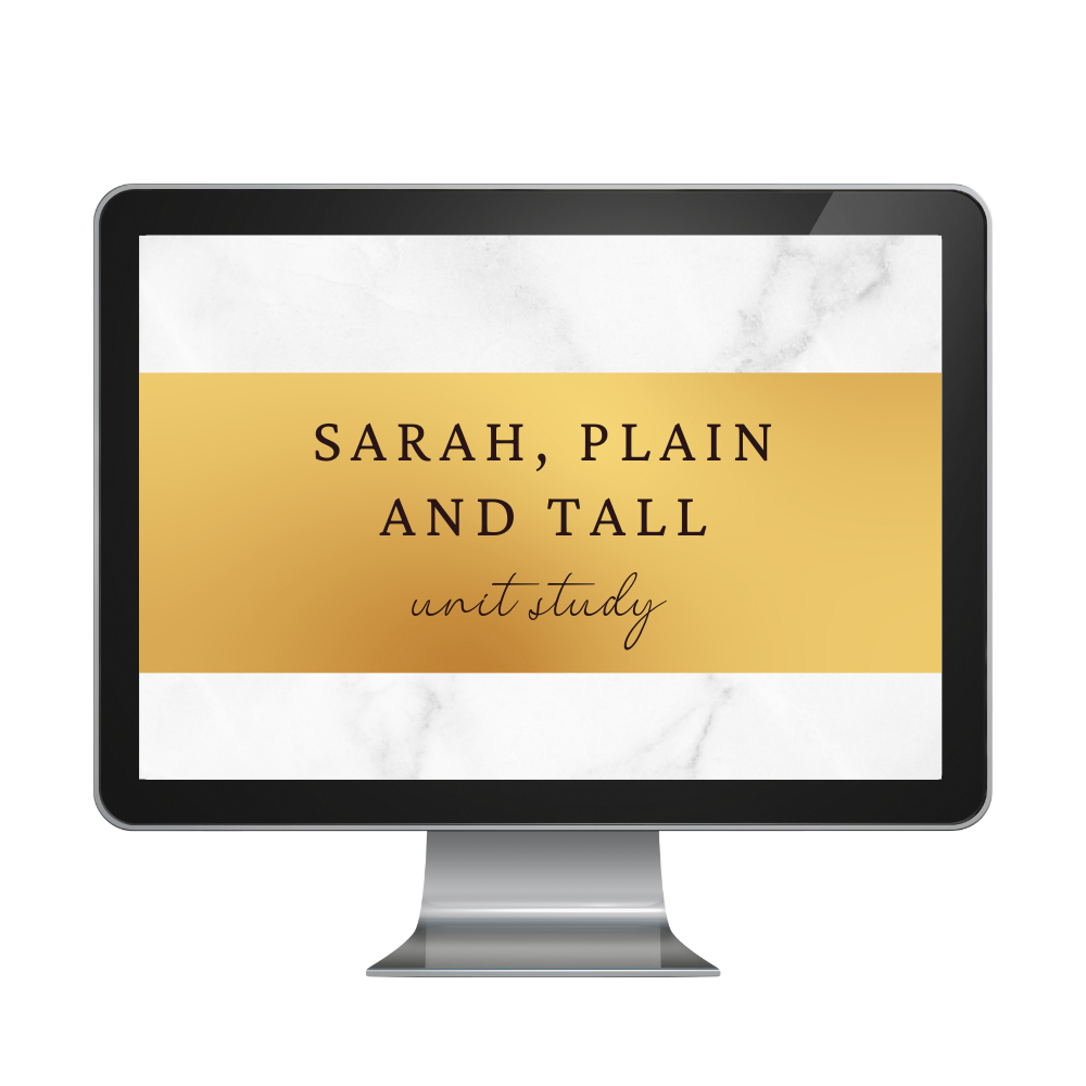 Sarah, Plain and Tall Unit study