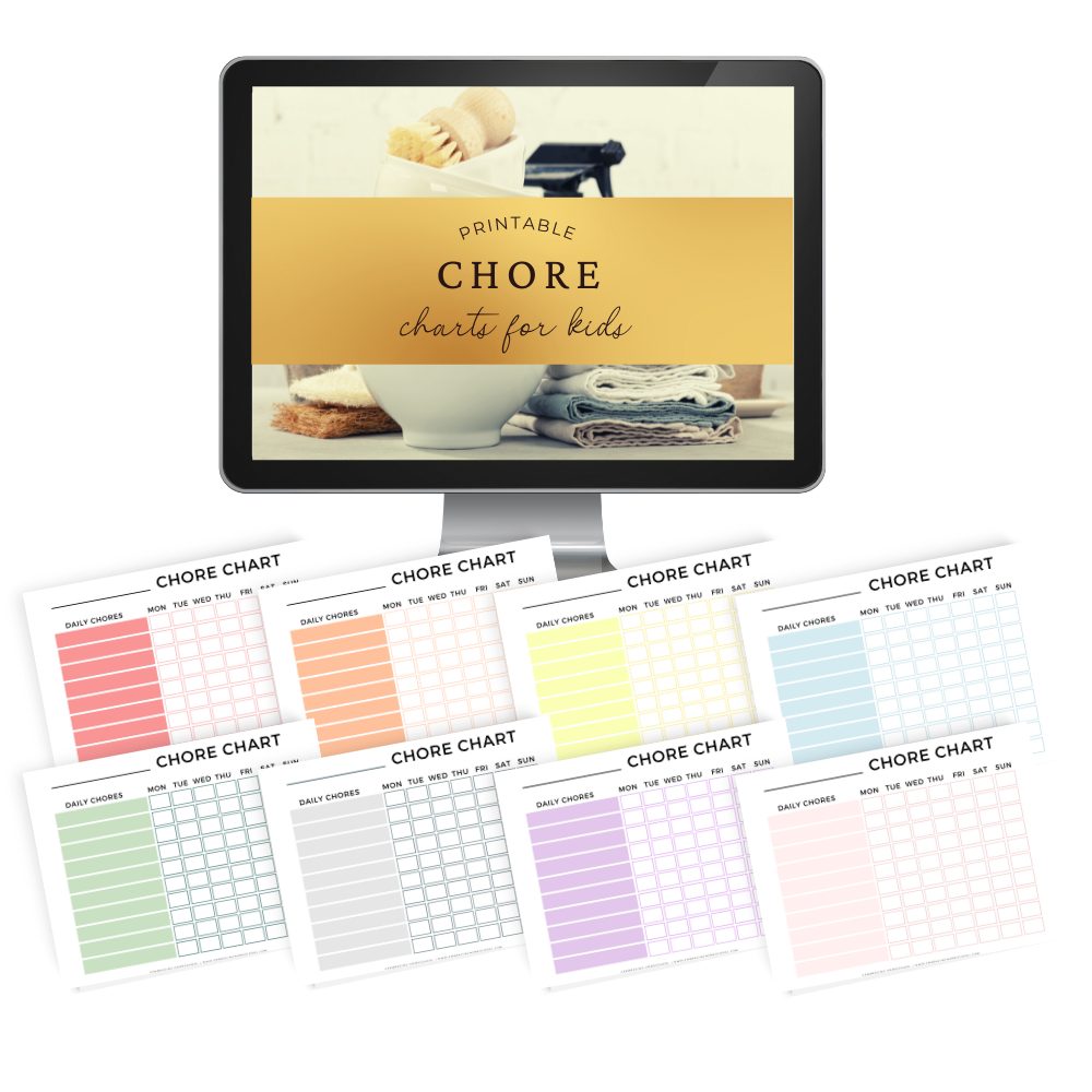 chore chart printables for kids